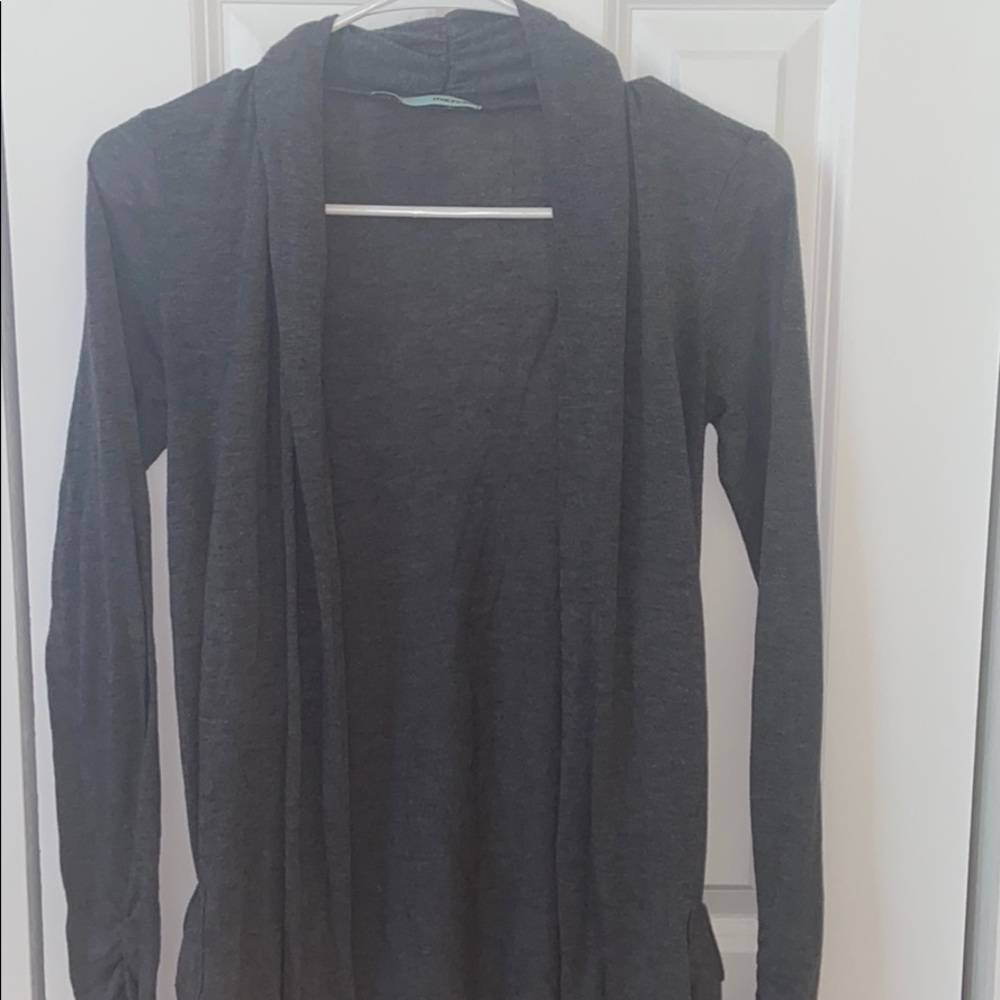 Dark Gray Cardigan